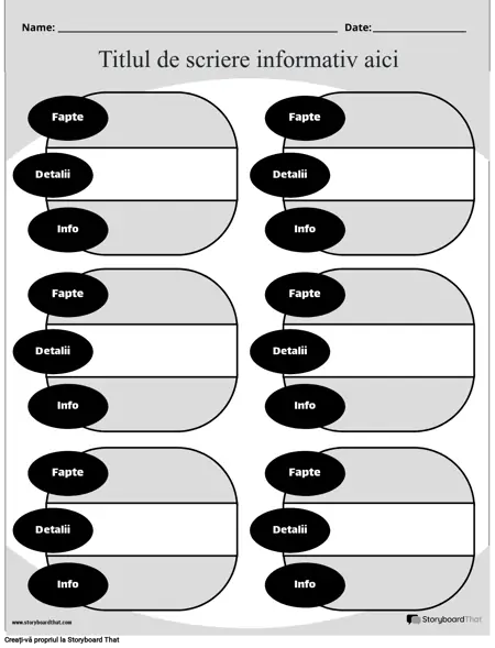 Informații Scrieți Alb-negru 1