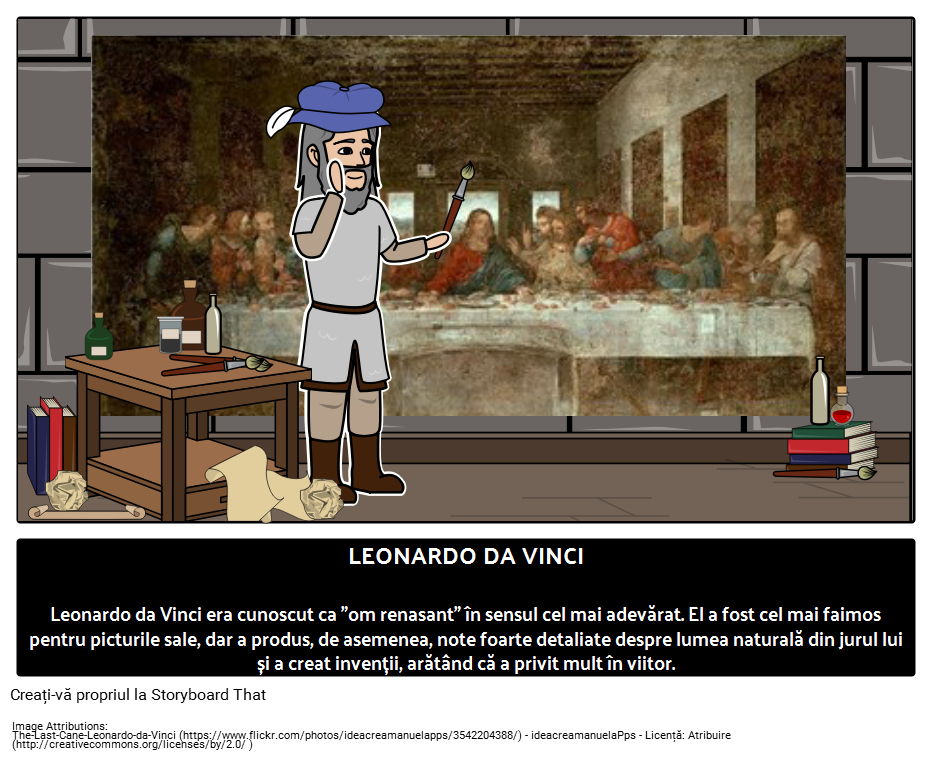 Leonardo da Vinci: Artist, Inventator, om de Știință 
