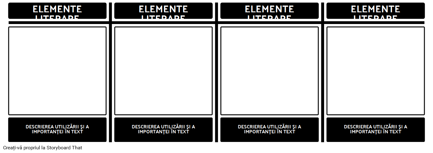 Literar Elemente Diagramă-T