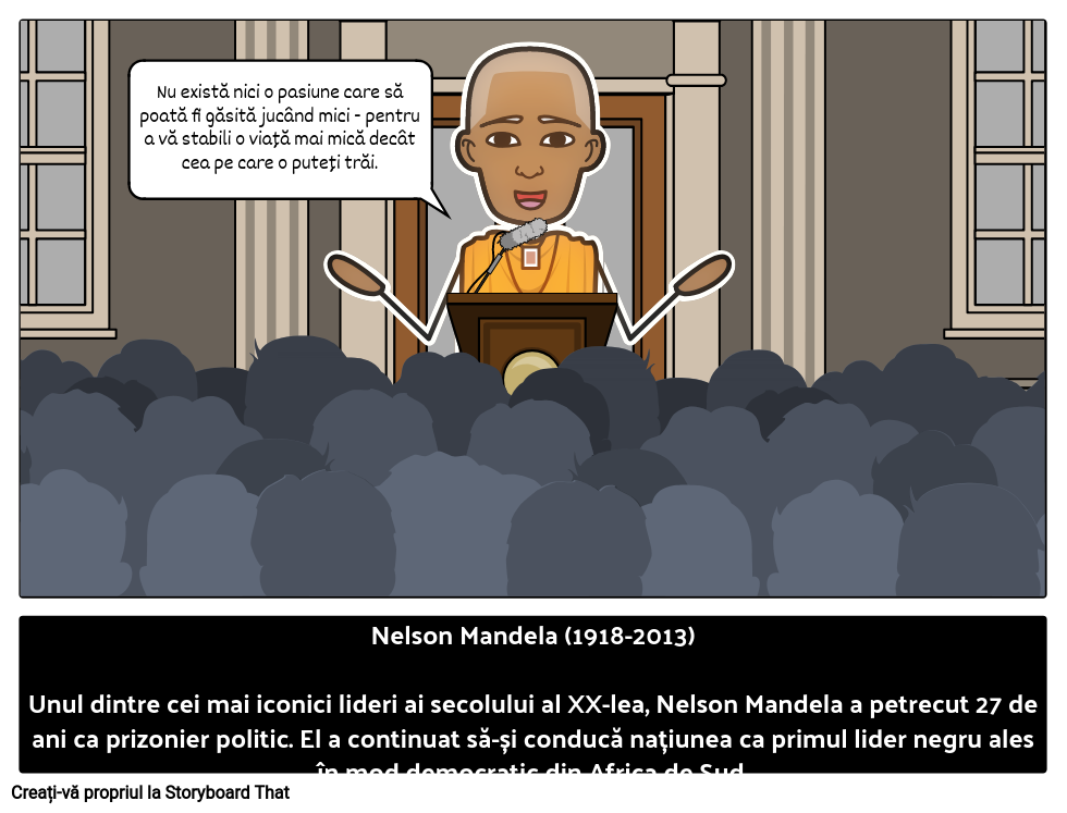 Nelson Mandela: Lider Emblematic 