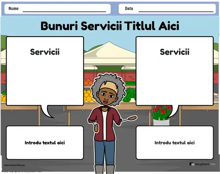 Nou Șablon 2 Pentru Crearea Paginii Bunuri și Servicii