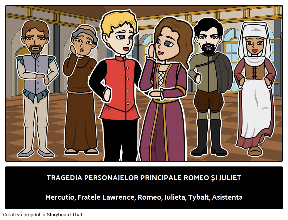 Romeo și Julieta Caracterele Principale