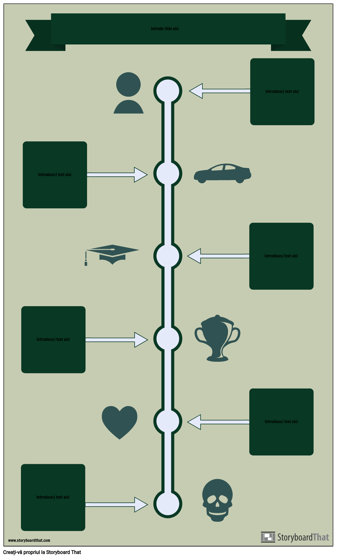 Template Infographic Timeline