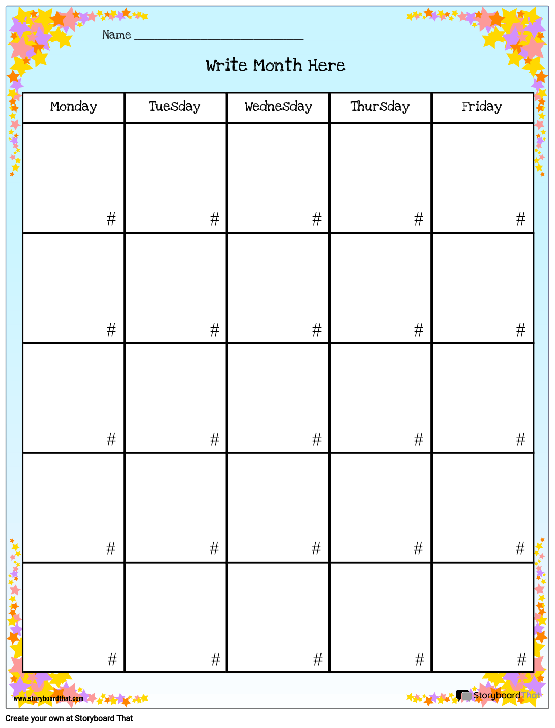 Шаблоны Календарей для Печати — Бесплатный Конструктор Календарей