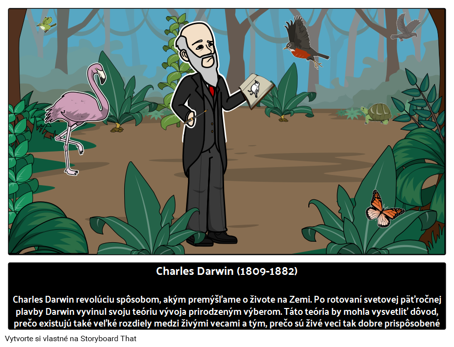 Charles Darwin - Evolučný Biológ 
