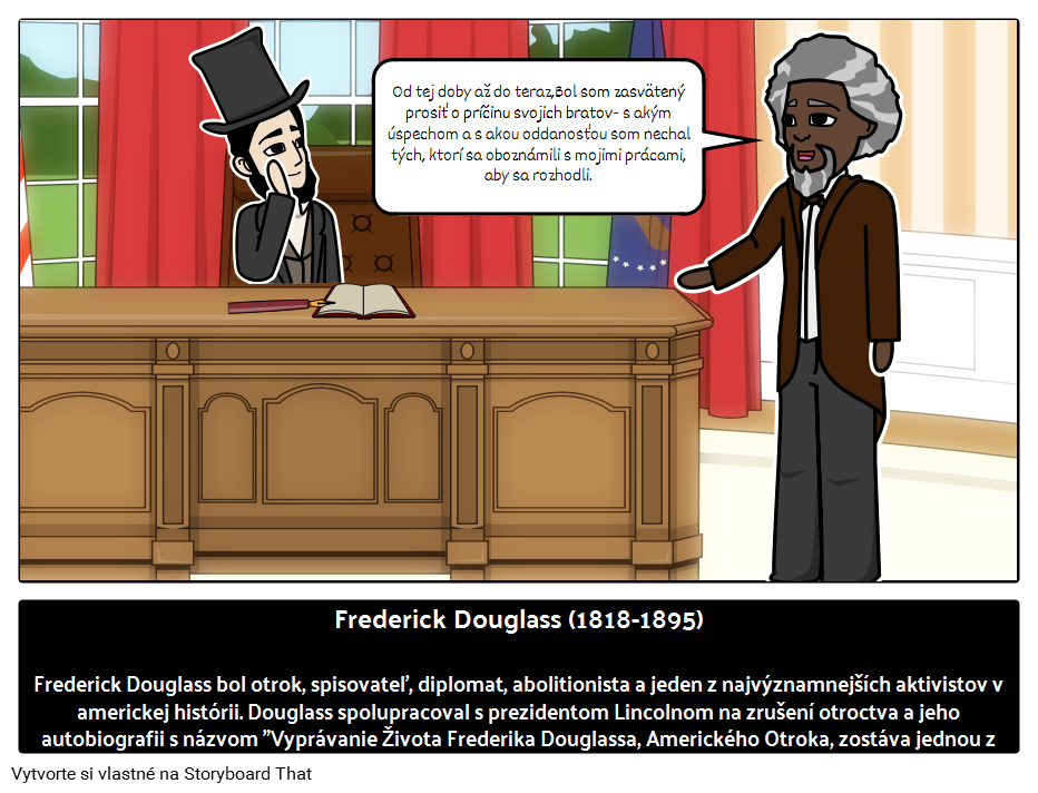 Kto bol Frederick Douglass? 