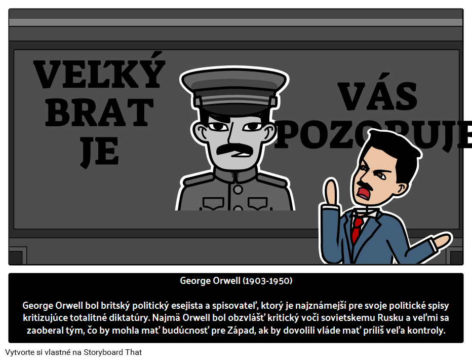 Kto bol George Orwell? 