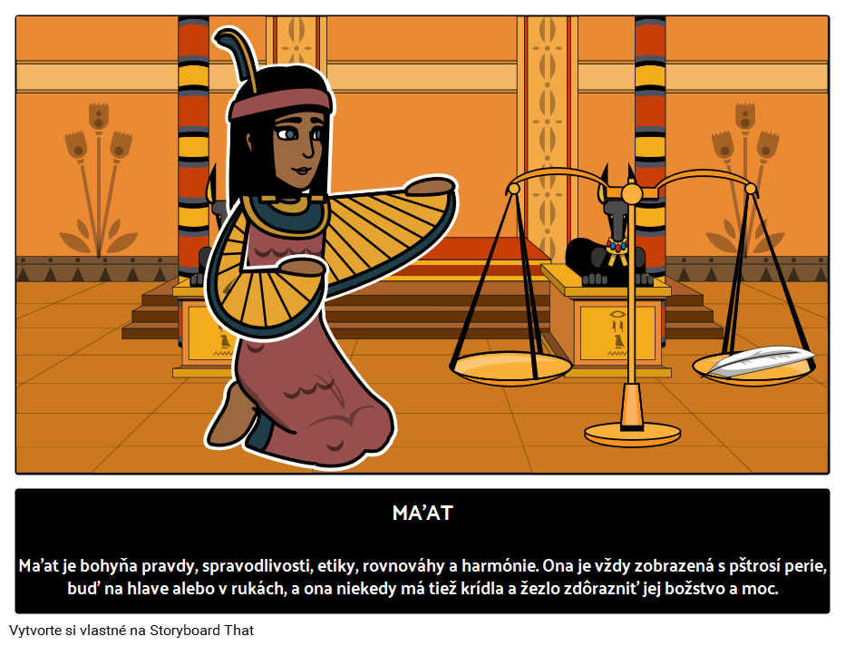 Ma'at: Egyptská Bohyňa 
