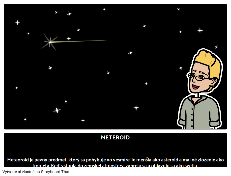 Čo je to Meteoroid? 