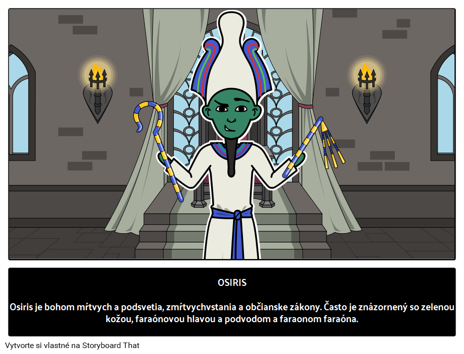Osiris: Egyptský boh Podsvetia 
