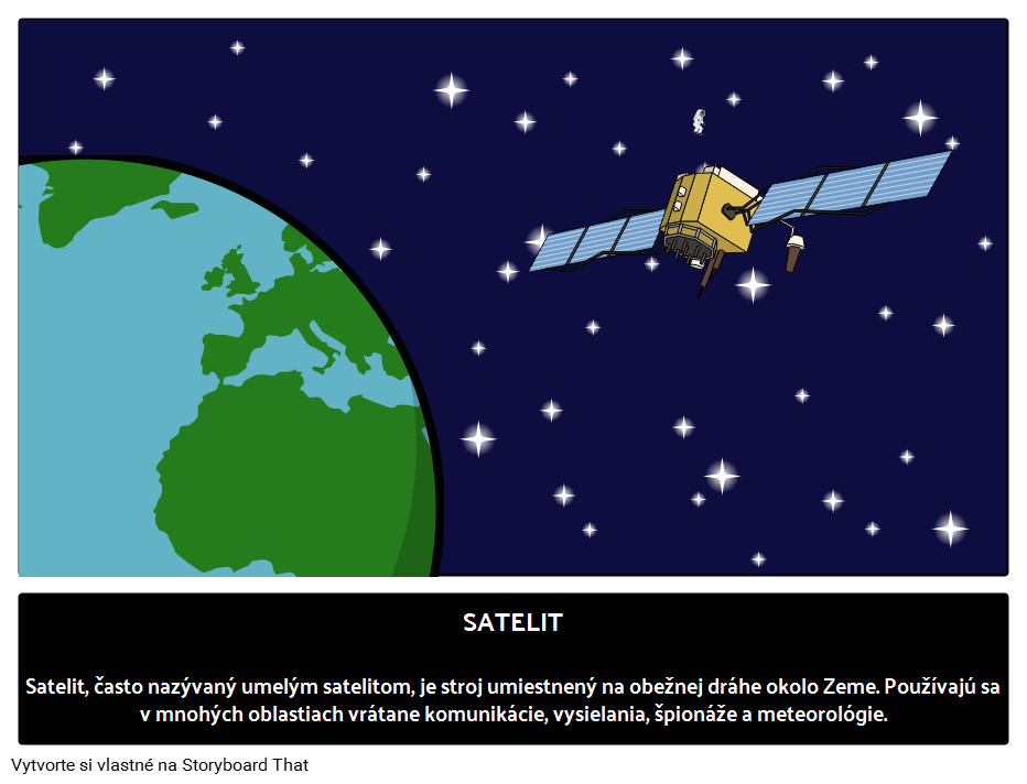Čo je to satelit? 
