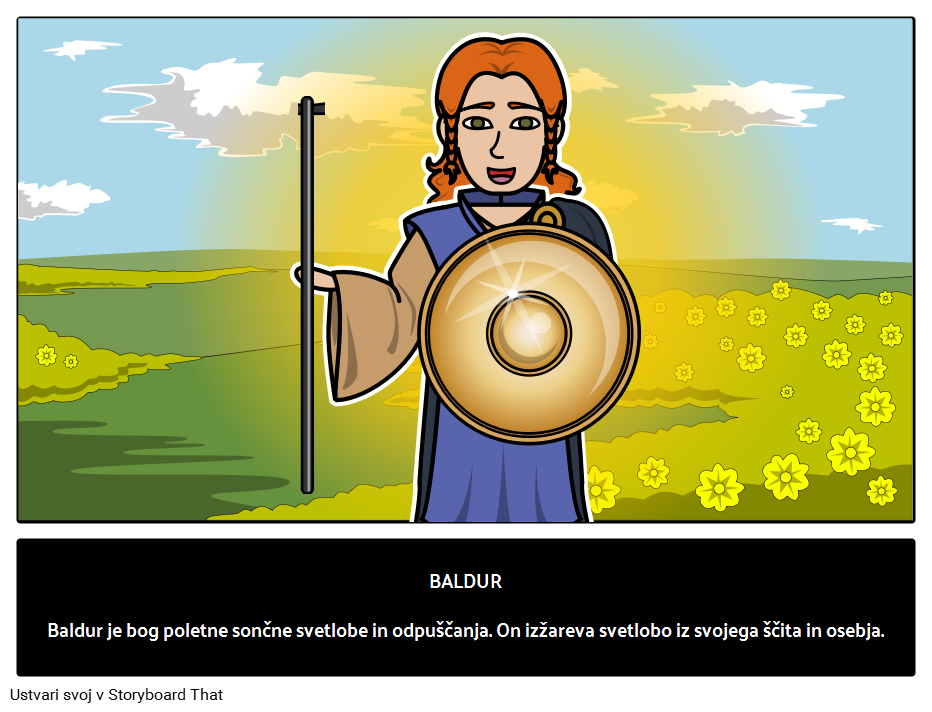 Baldur - Norveški bog Poletja