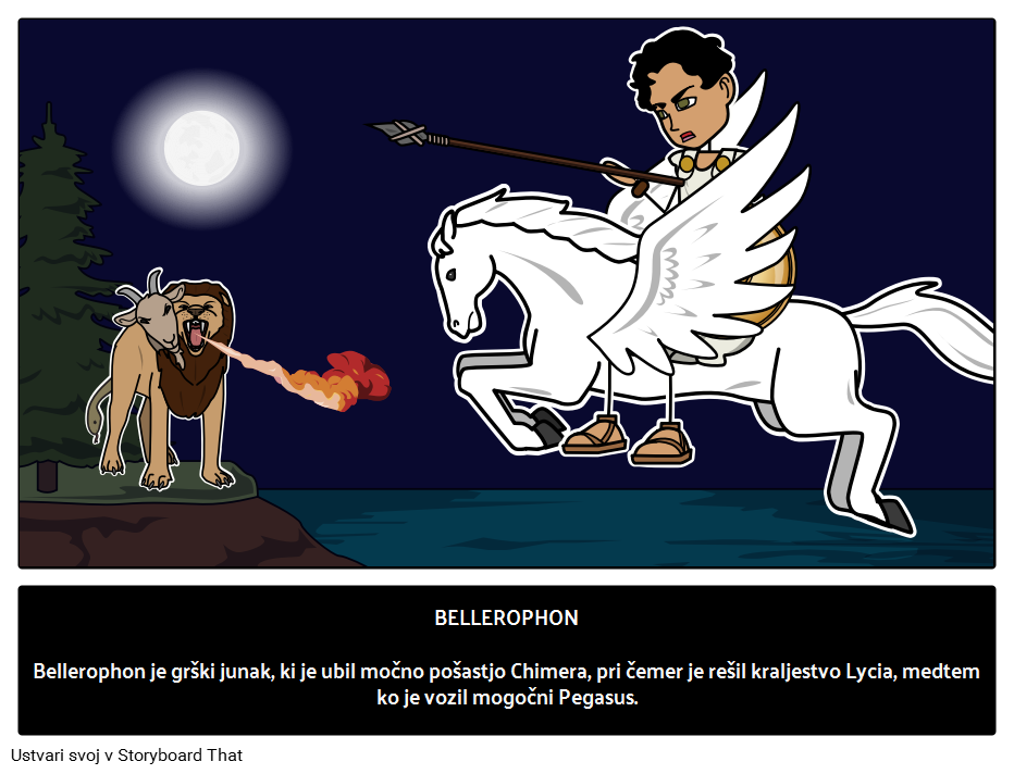 Bellerophon - Grški Junak 