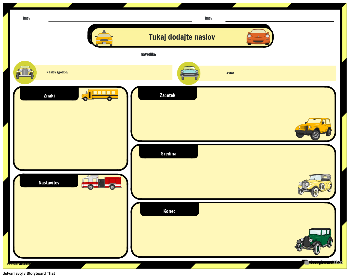 delovni-list-z-elementi-zgodbe-na-temo-avtomobila