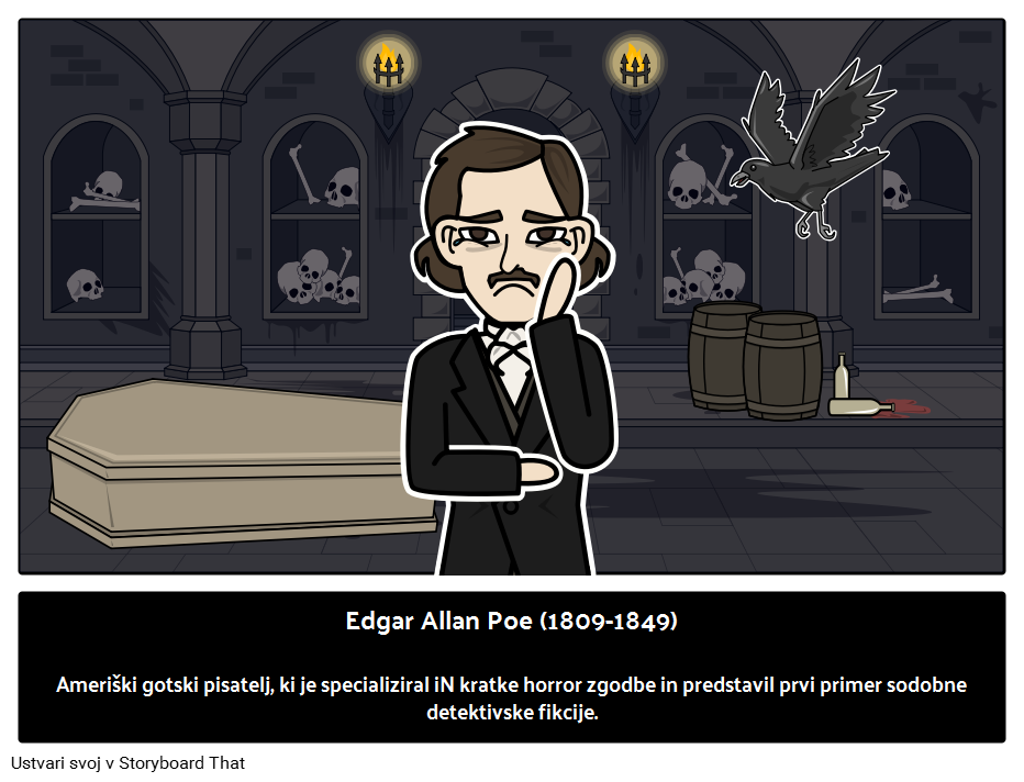 Kdo je bil Edgar Allan Poe? 