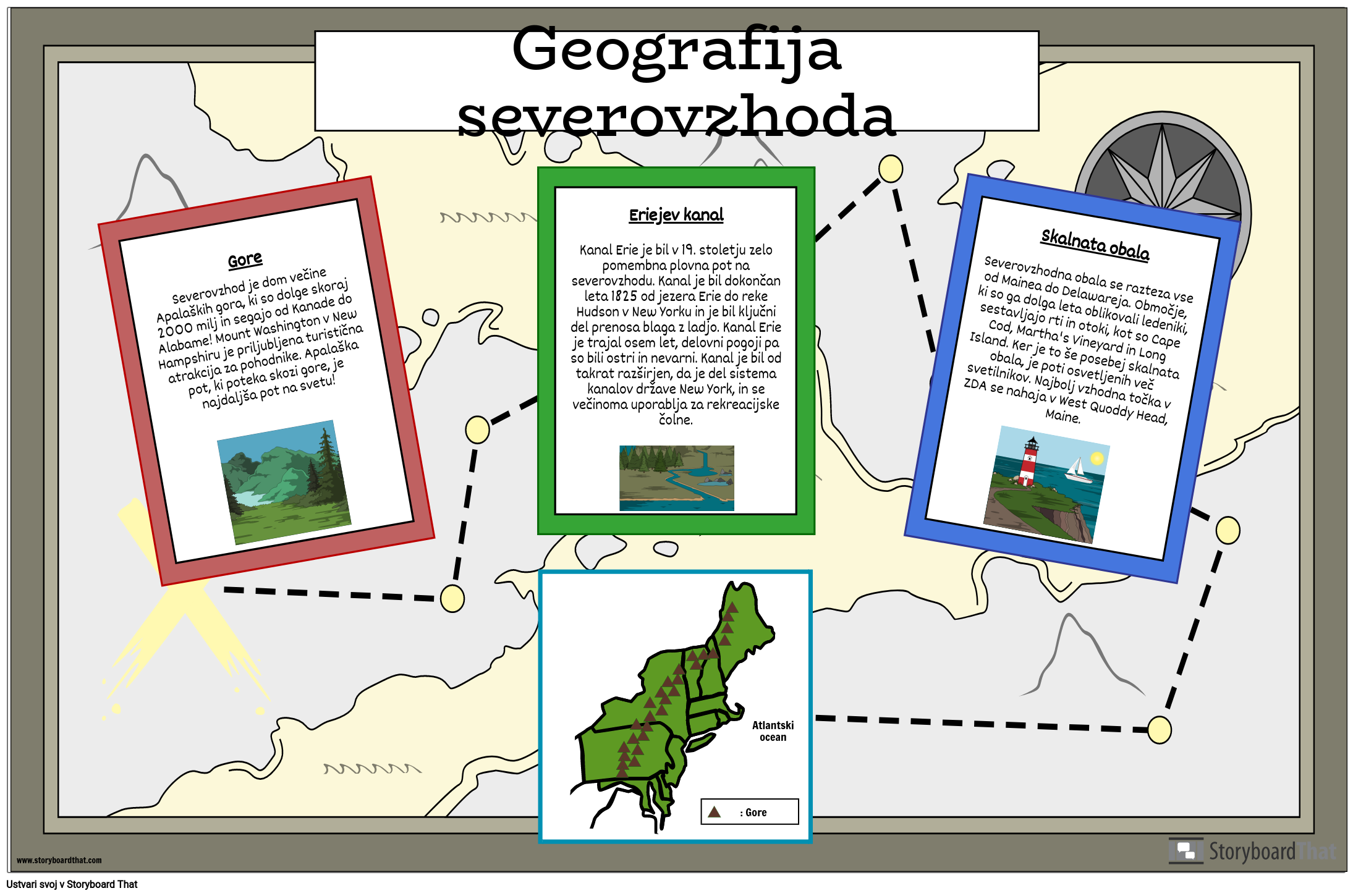 Geografija Severovzhoda