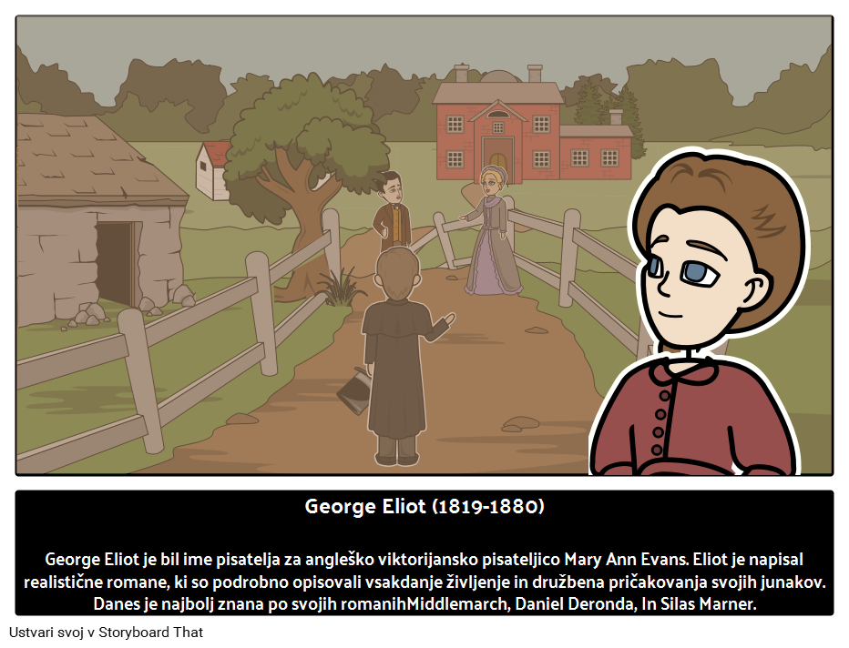 Kdo je bil George Eliot? 