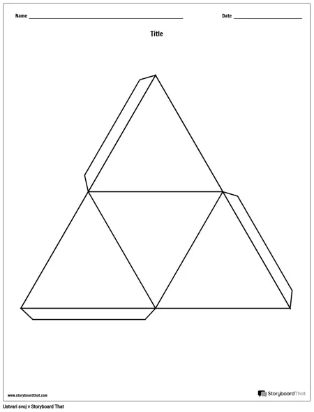 Kocka Zgodbe Trikotnika