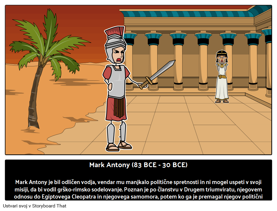 Kdo je bil Mark Antony? 