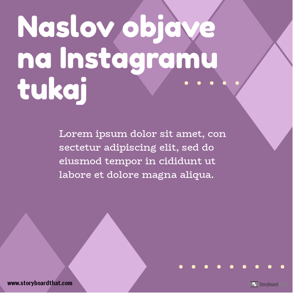 Poslovna Predloga Objave na Instagramu 2