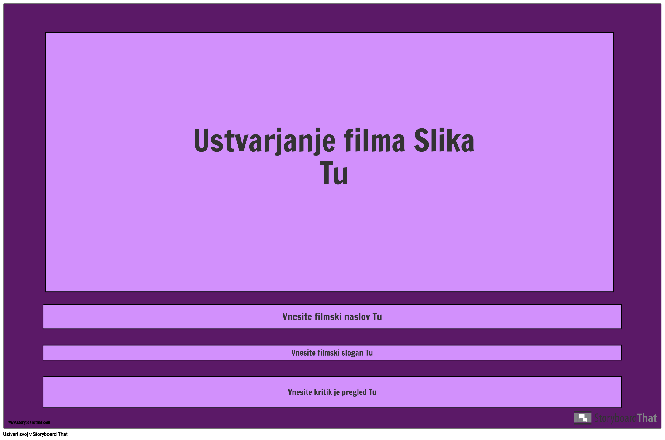 Predloga Filmskega Plakata, Pokrajina