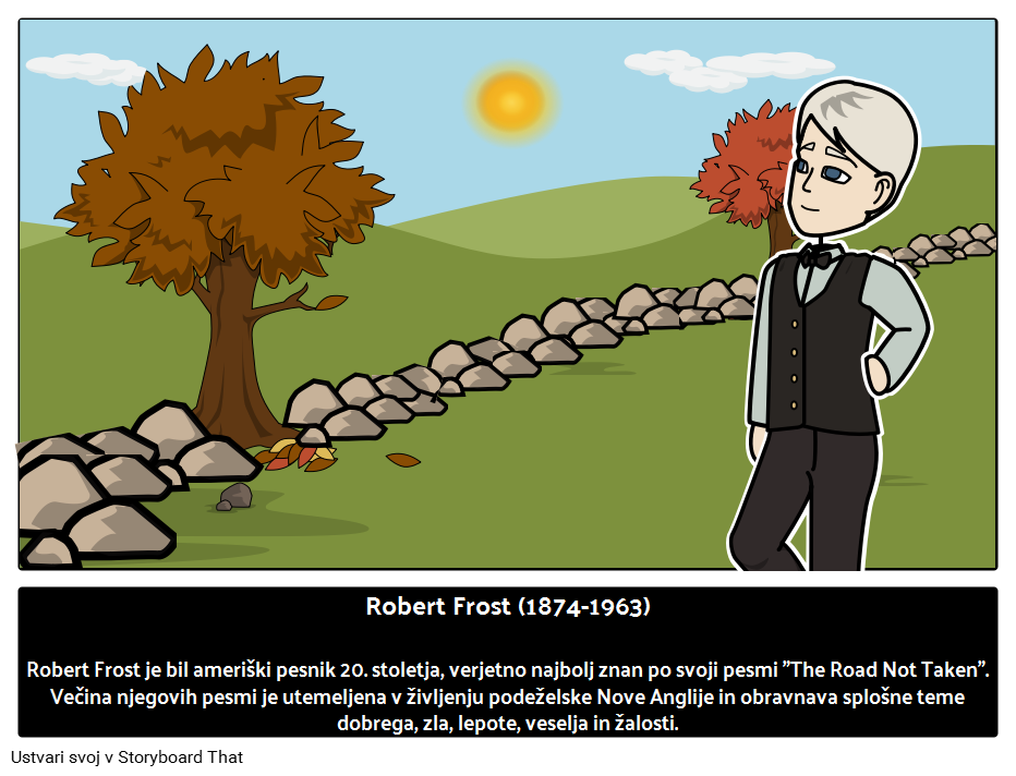 Robert Frost: Ameriški Pesnik Dvajsetega Stoletja 