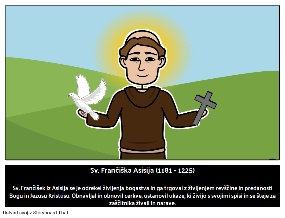Kdo je bil sveti Frančišek Asiški?