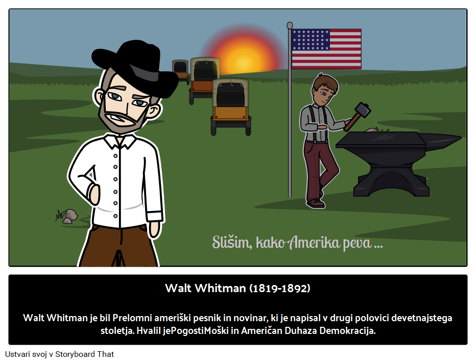 Walt Whitman - Ameriški Pesnik 