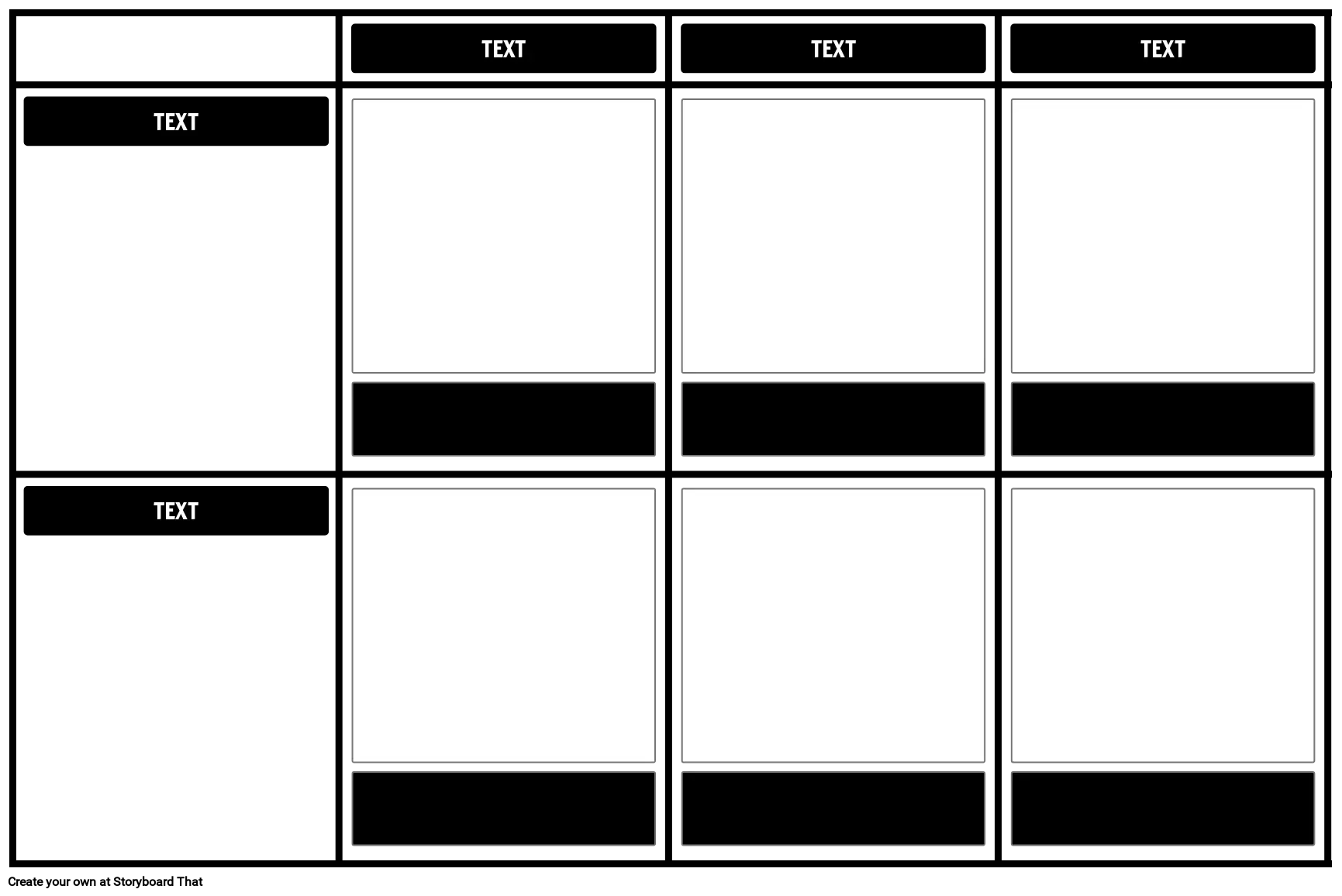1x3 Grid Template