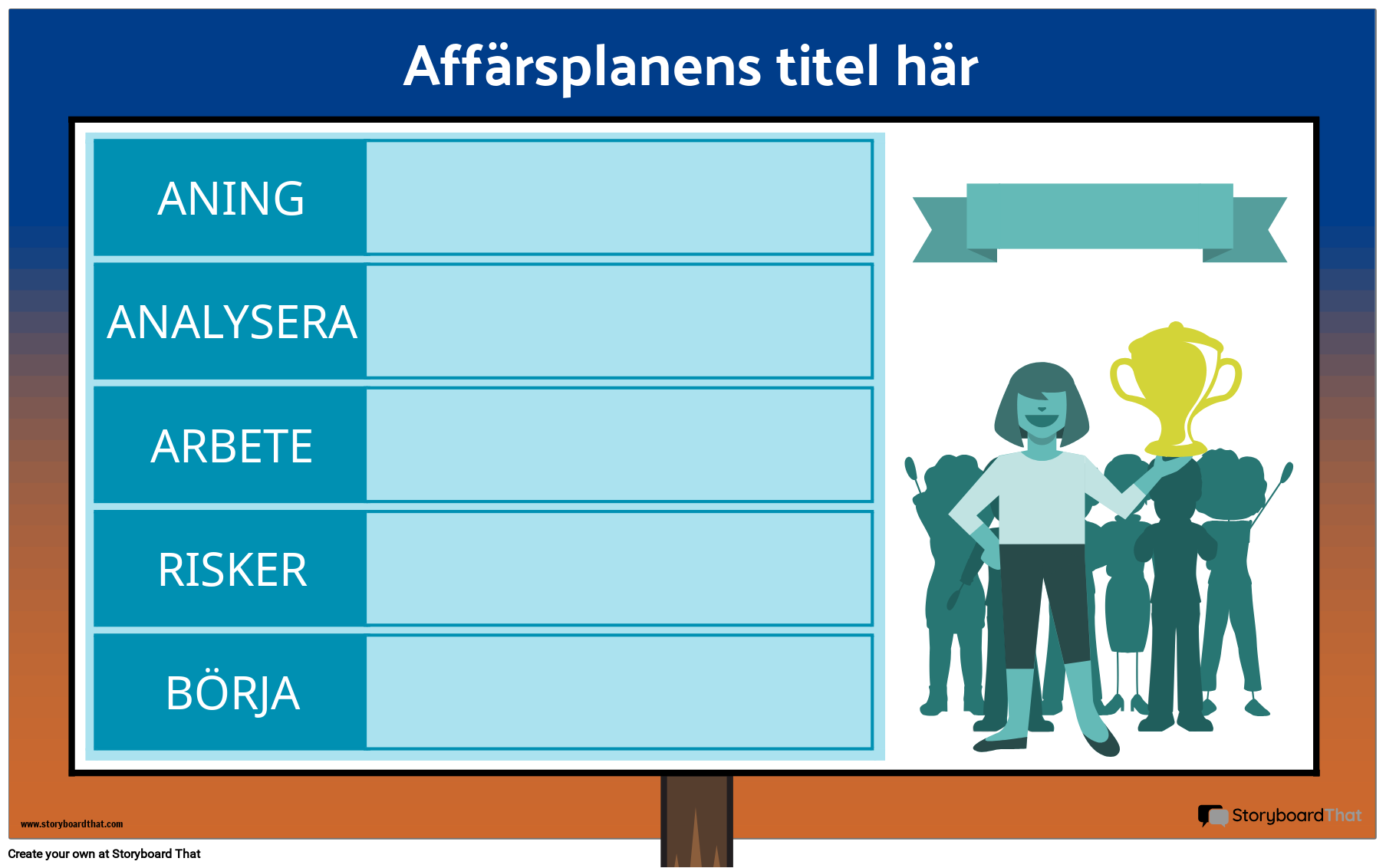 Affärsplanaffisch 1