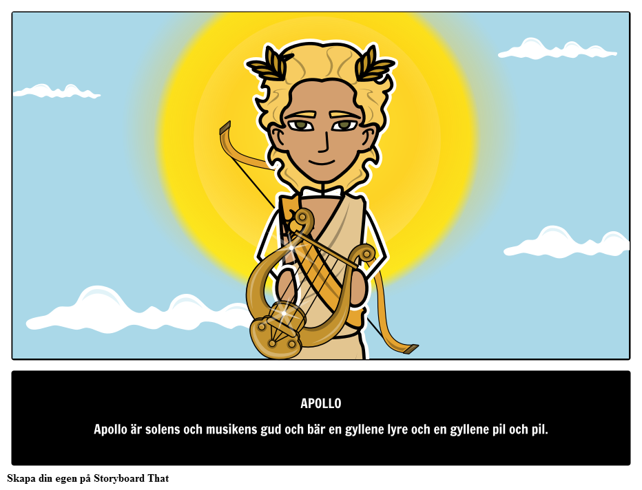 Apollo - den Grekiska Solens gud 