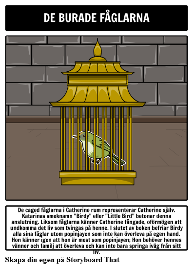 Catherine, Kallad Birdy-symbolism