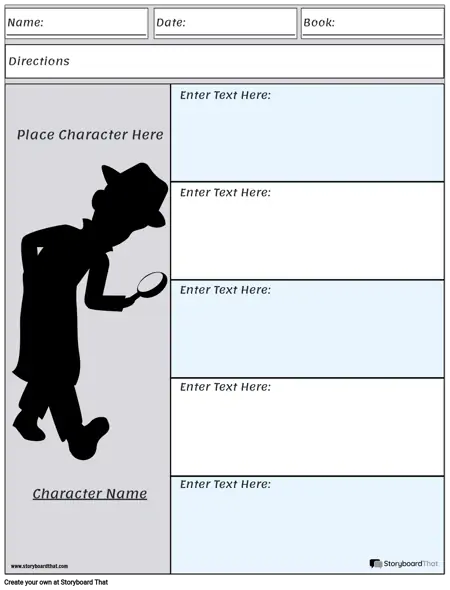 Character Map Grid med 5 färger
