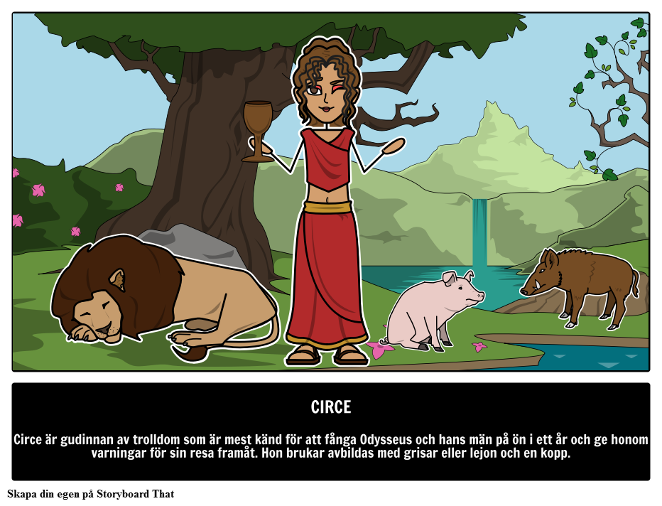 Circe från The Odyssey
