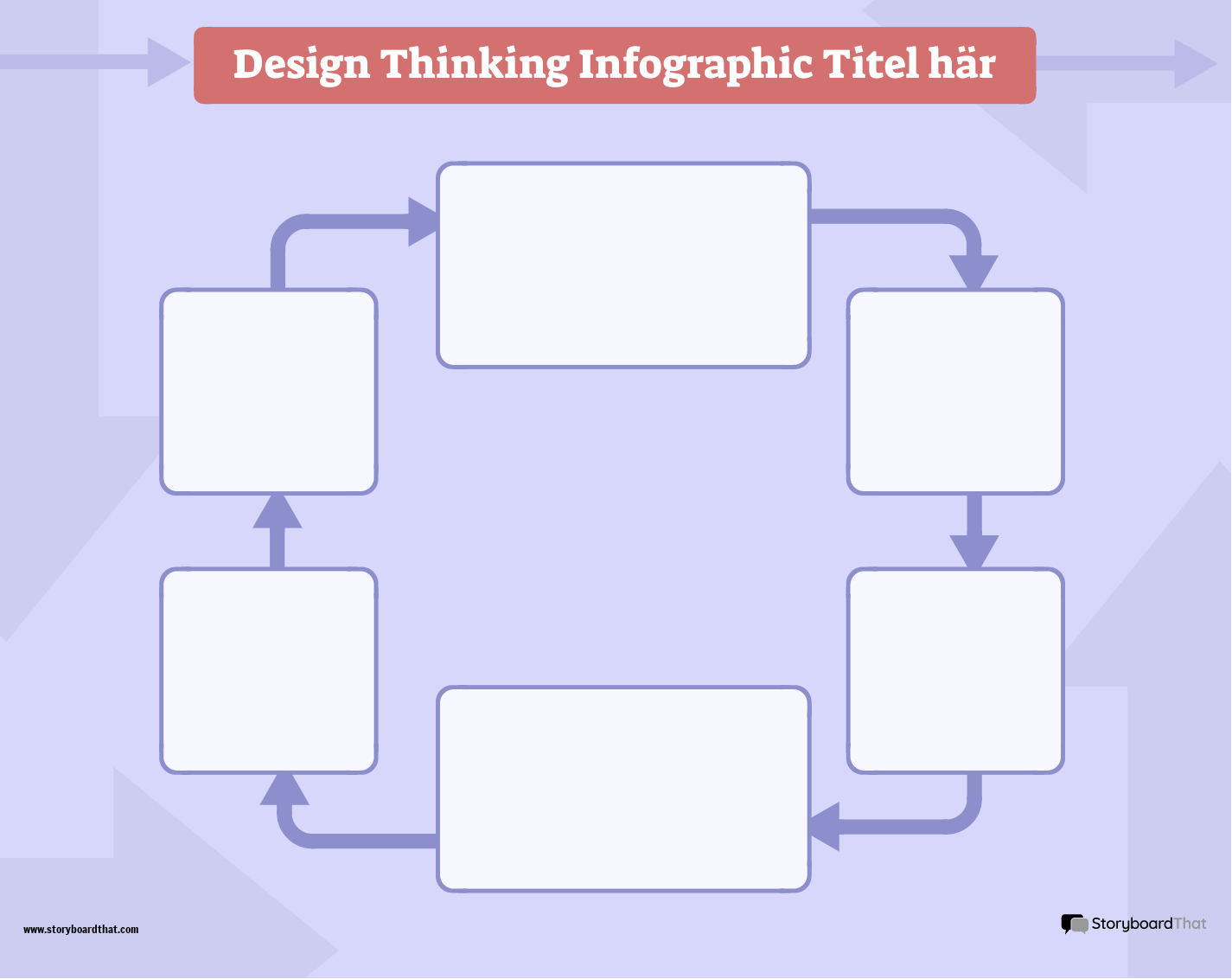 Corporate Design Thinking Infographic Mall 1