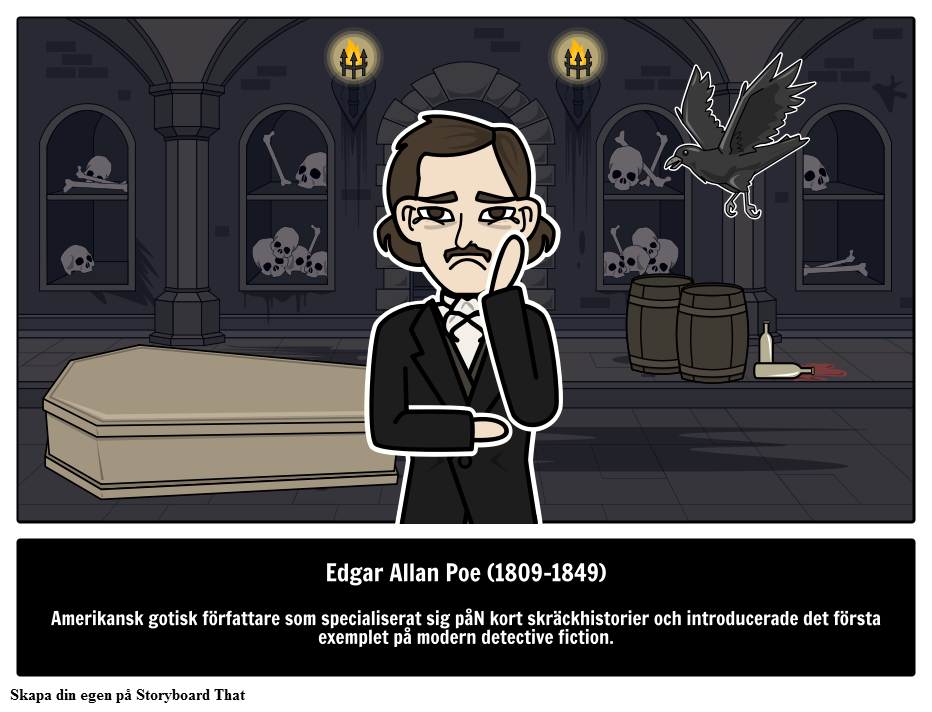 Vem var Edgar Allan Poe? 