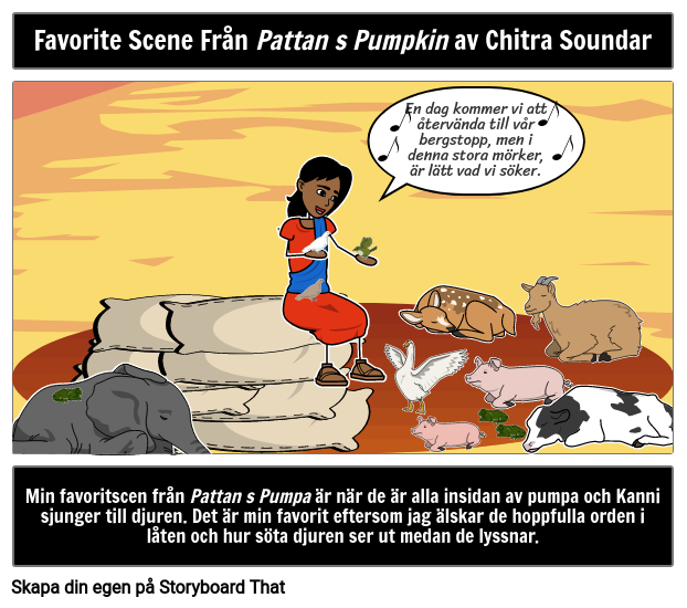 Favoritscene från Pattan's Pumpkin