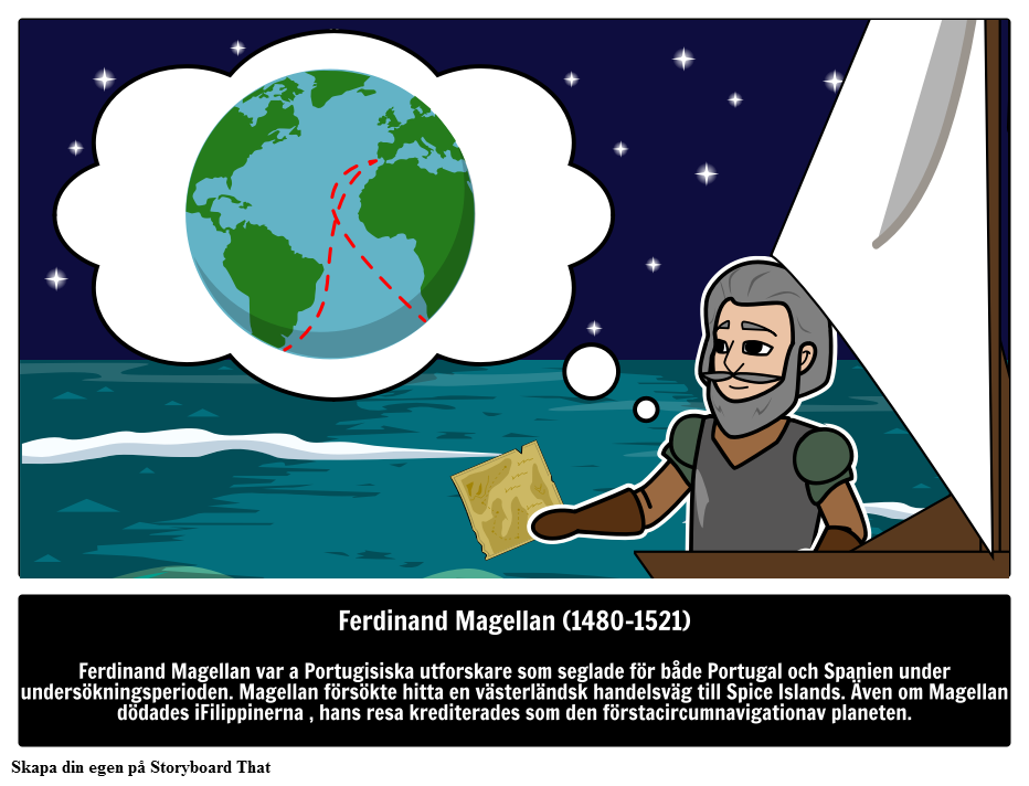 Vem var Ferdinand Magellan? 