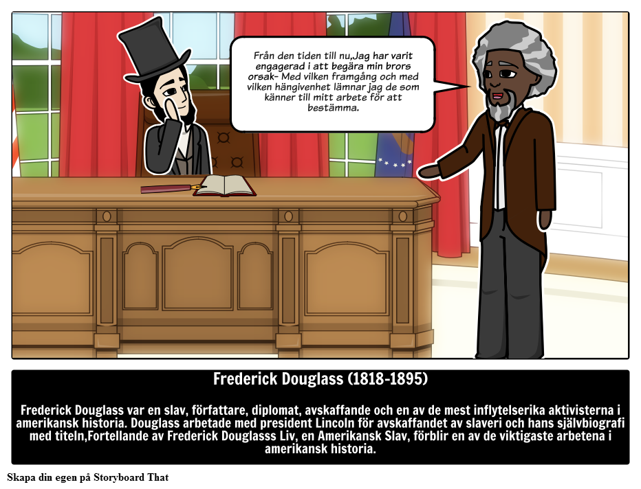Vem var Frederick Douglass? 