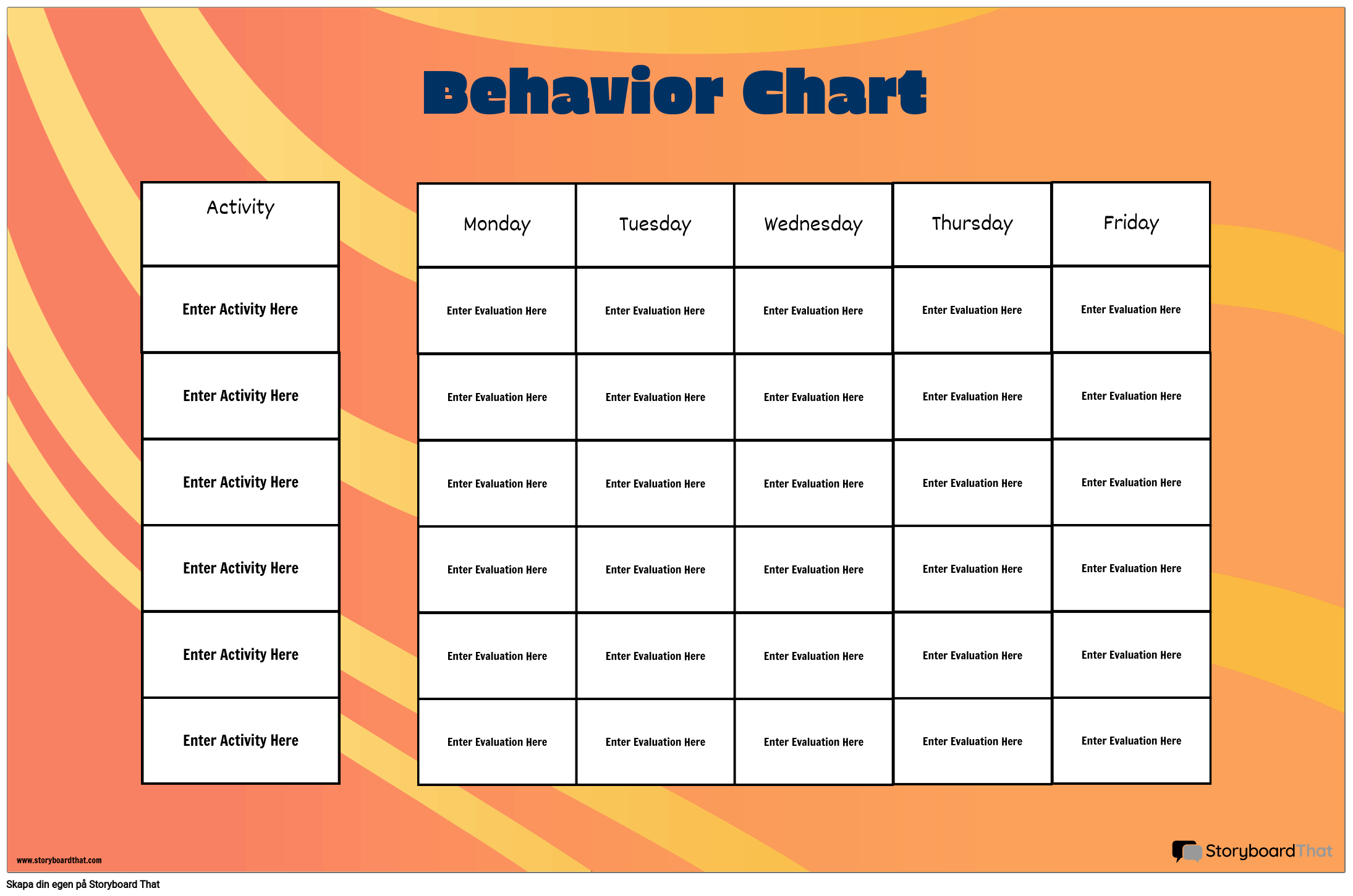 Grid Behavior Chart