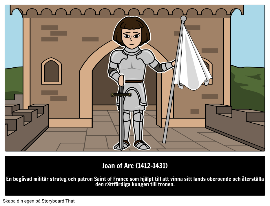 Vem var Jeanne D'Arc? 