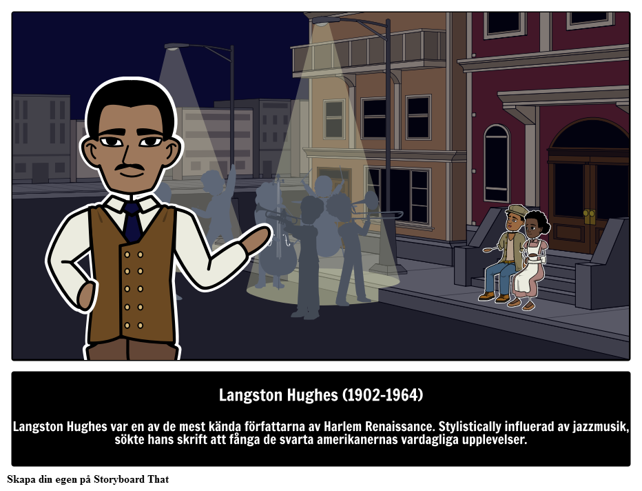 Vem var Langston Hughes? 