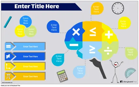 Math Infographic Landscape Color 4