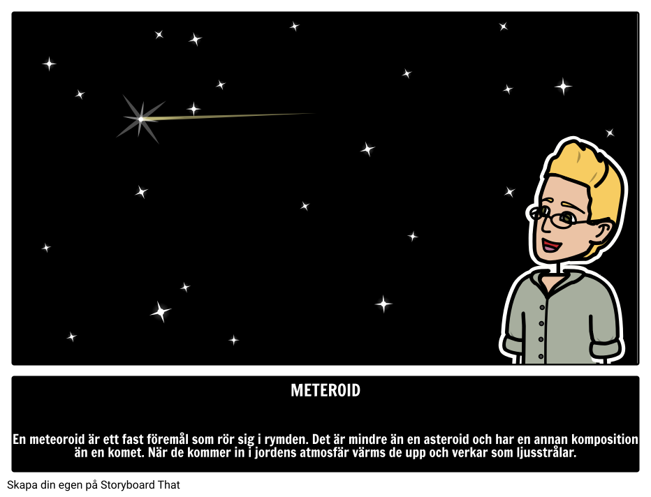 Vad är en Meteoroid? 