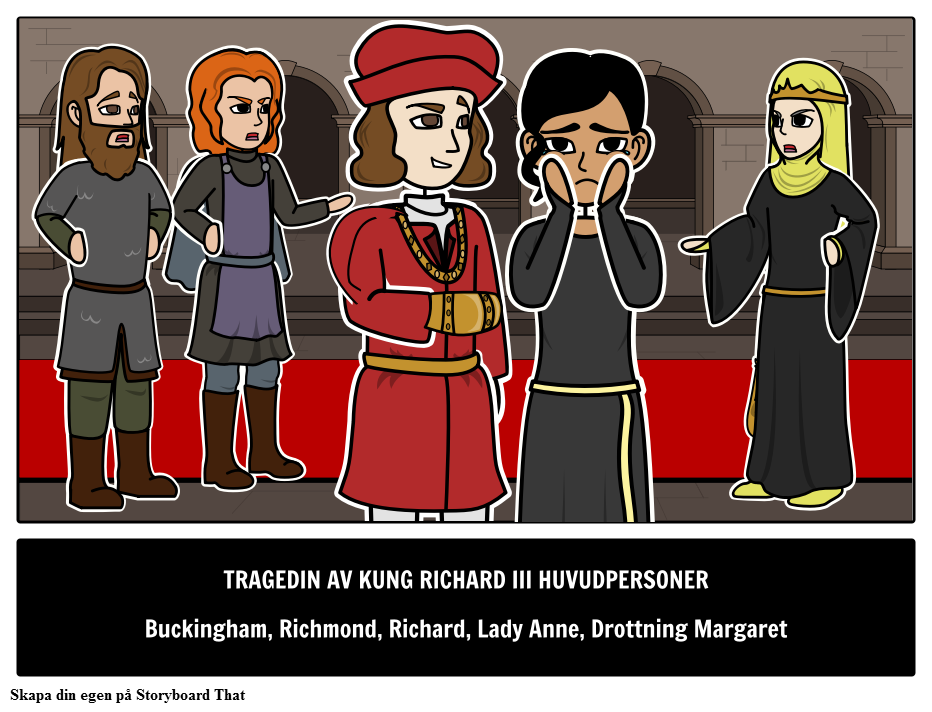 Richard III Huvudtecken