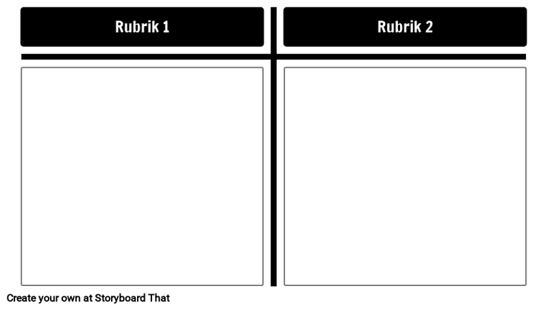 T-Charts - Blank