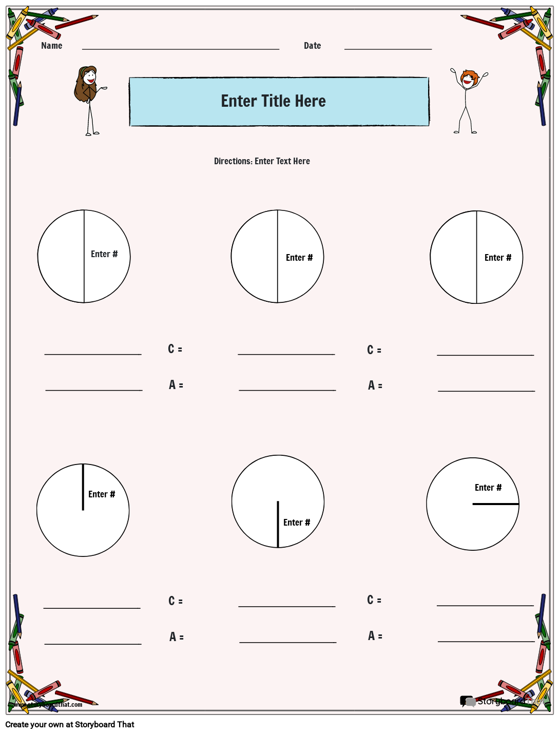 Area Circumference Worksheets Free Circle Worksheets