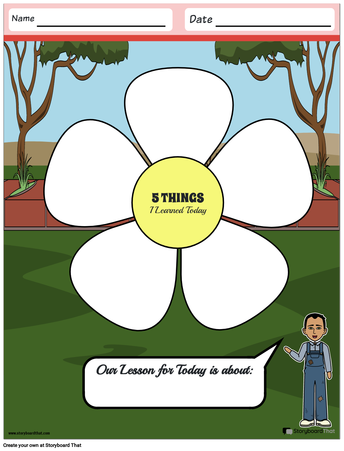Bloom of Learning Template