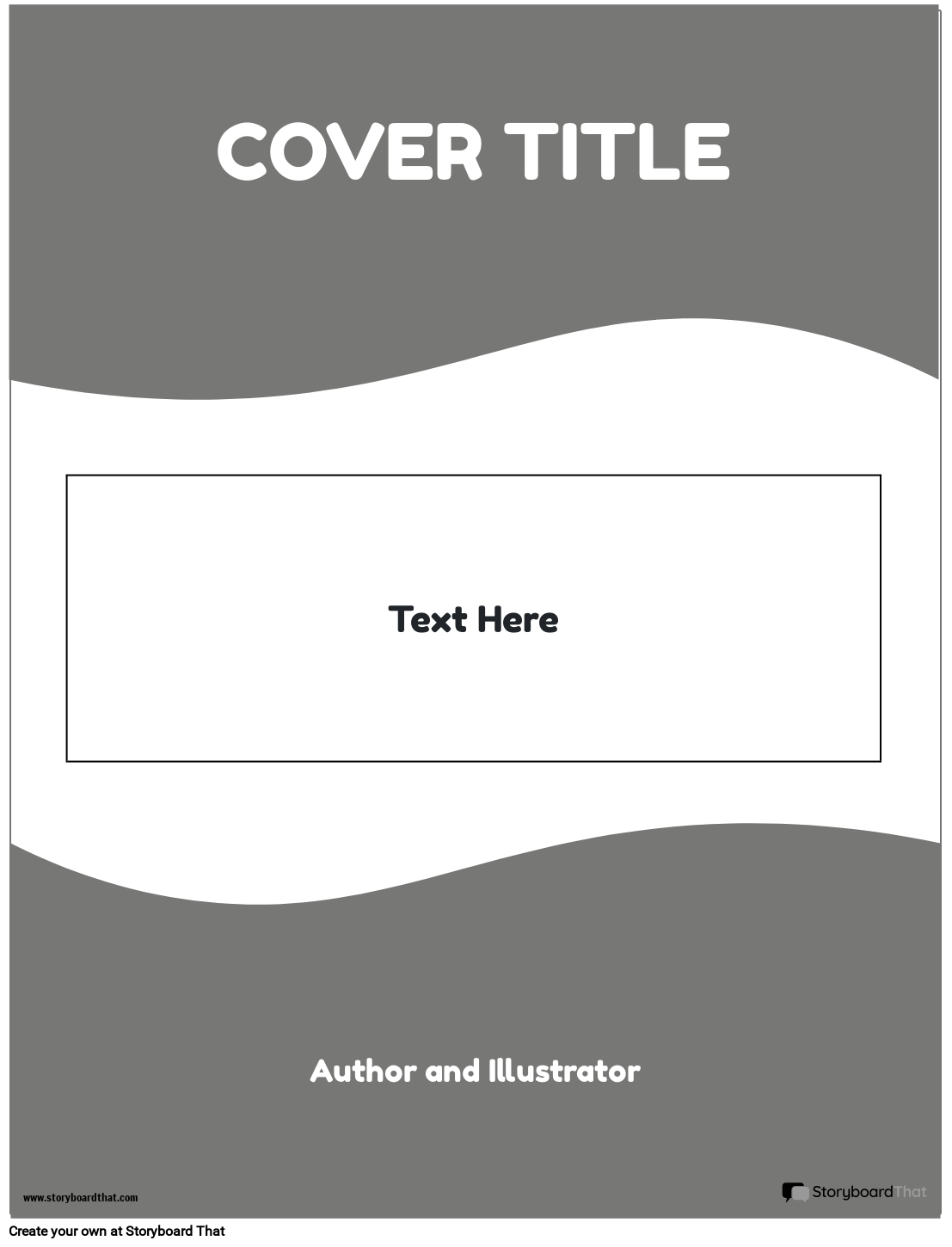 Road Pattern Based Book Cover Worksheet Design