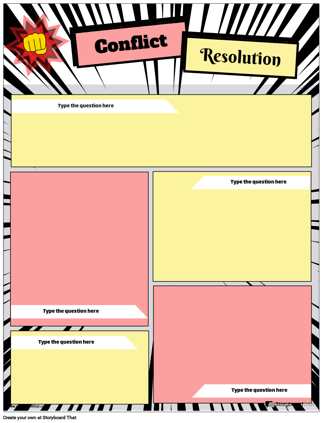 Problem Solving Printable Worksheet Storyboard